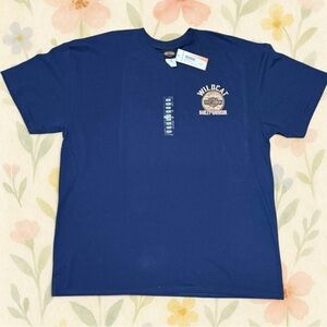 Harley Davidson Wildcat London KY T-Shirt 2XL Blue New With Tags NWT
